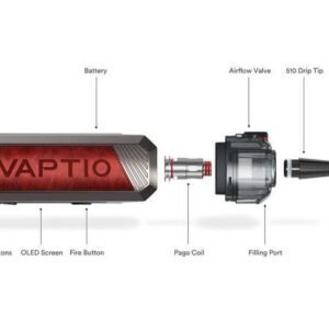 【小煙主機】VAPTIO PAGO AIO 45W KIT 成品芯 0.3 0.4 0.6 1.0Ω