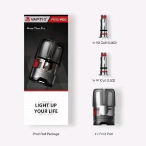 【小煙主機】VAPTIO PROD POD KIT 20W 帕拉德/ 空倉 / 成品芯