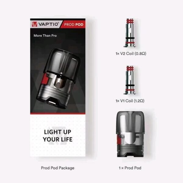 【小煙主機】VAPTIO PROD POD KIT 20W 帕拉德/ 空倉 / 成品芯