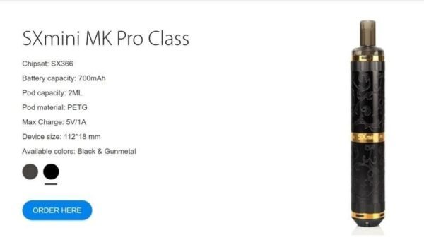 【小煙主機】億海 SXmini MK Pro Class 高階(雕花) / Air低階(平滑面)