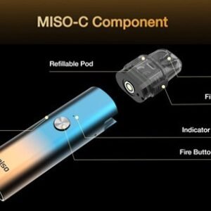 【小煙主機】Univapo Miso C 可注油式 高還原度 咪逤C