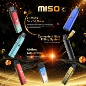 【小煙主機】Univapo Miso C 可注油式 高還原度 咪逤C