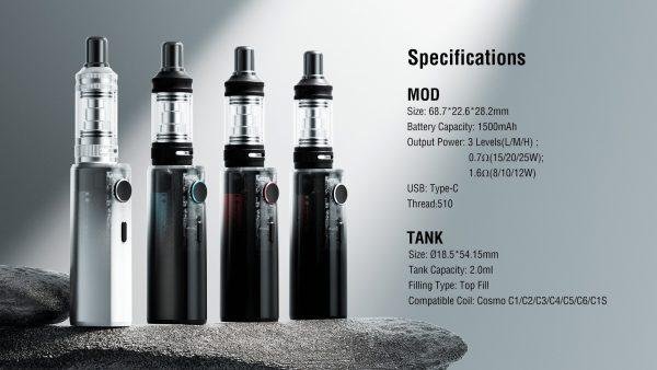 【小煙主機】VAPTIO COSMO NEBULA KIT 星雲 套組