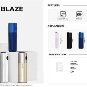【加熱煙】ISMOD BLAZE （IOQS ILUMA 適用Terea彈）4.0加熱主機