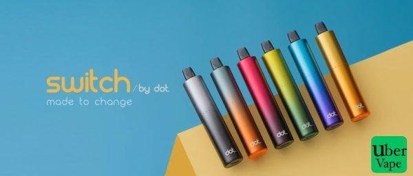 【拋棄式】DOTMOD DOT SWITCH 佩特里  圓柱筆形換彈式主機