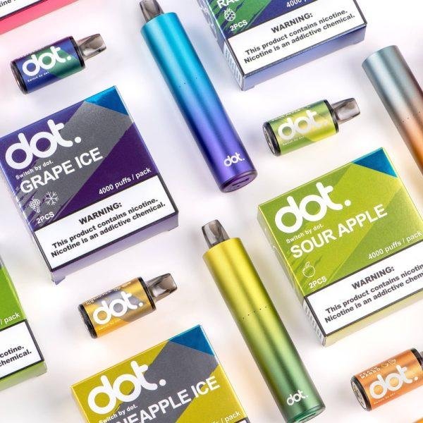 【拋棄式】DOTMOD DOT SWITCH 佩特里  圓柱筆形換彈式主機