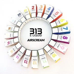 【小煙油】英國 高端正品 AirsCream 313 數字系列 40MG