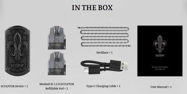 LINE_NOTE_250613_7 【小煙主機】 Uwell Sculptor POD 雕塑家 主機