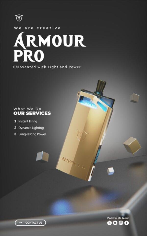 【小煙主機】SAMURAI Armour Pro 將軍 PRO 30W 發光 主機