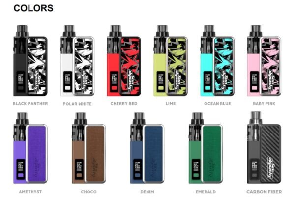 【San Dynasty小海豚主機】含2ml空倉×2+1000mAh可拆電池+掛繩